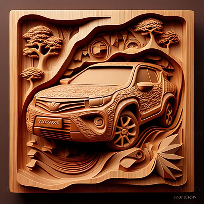 3D model Toyota Rush (STL)